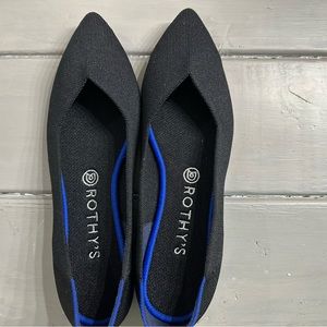 Rothys The Point Black. Size 10.5